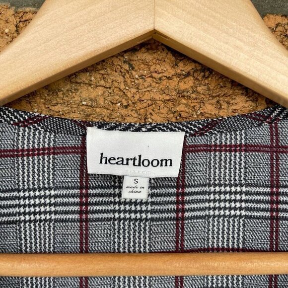 HEARTLOOM Betty Dress in Check SMALL - Picture 6 of 12